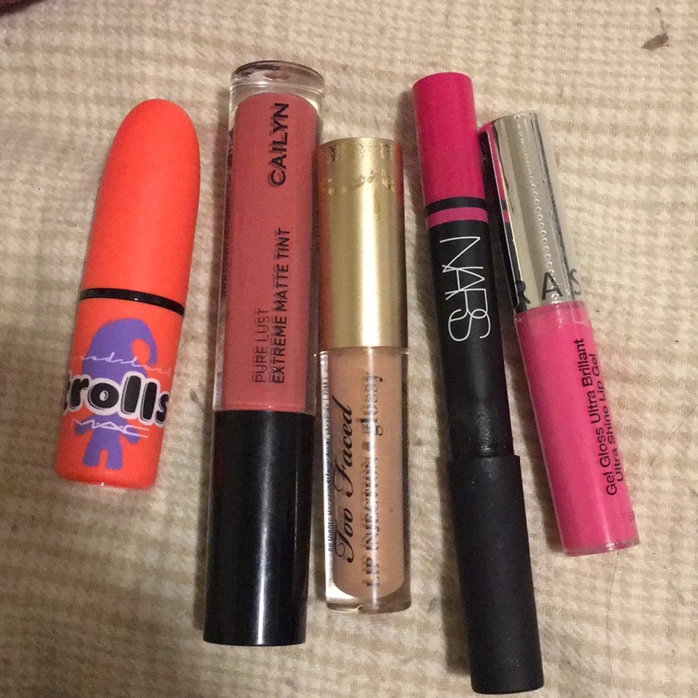 Lip bundle! Mac, too faced, NARS, etc